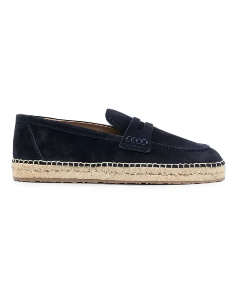 Gianvito Rossi Lido suede espadrilles - Blau Blau