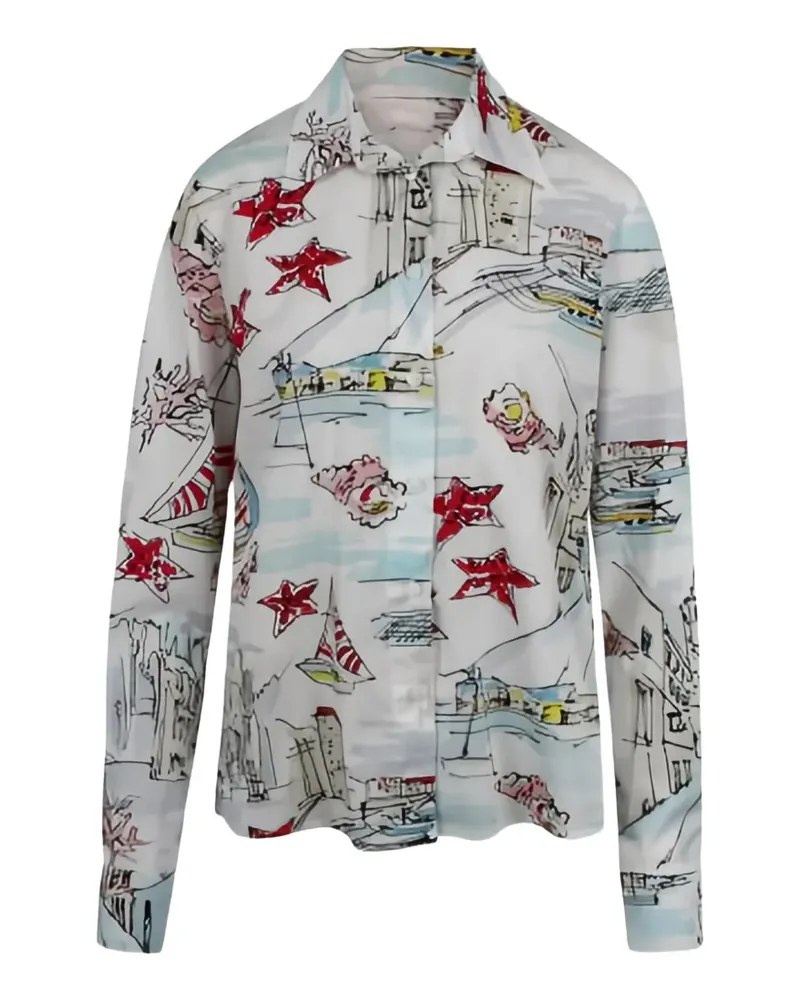 Antonio Marras printed shirt - Weiß Weiß