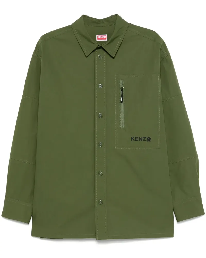Kenzo Boke Flower 2.0 Hemd - Grün Grün