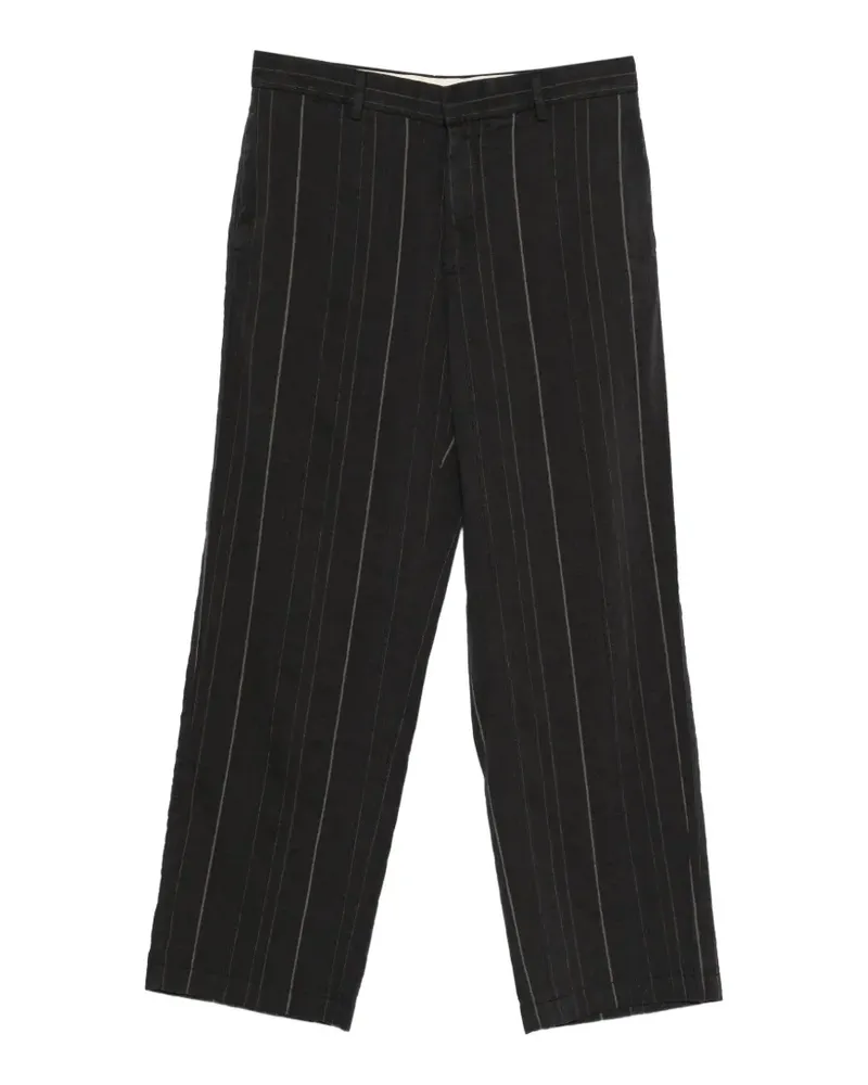 BARENA Delfo Cobian trousers - Schwarz Schwarz