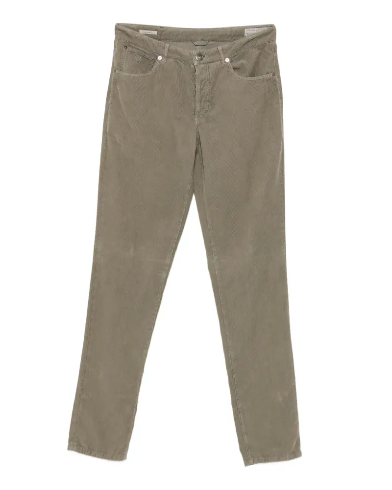 Brunello Cucinelli Hose mit Cordstruktur - Grün Grün