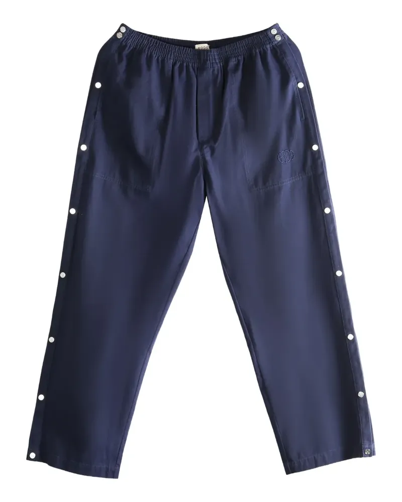 BODE Tear-Away press-stud track pants - Blau Blau