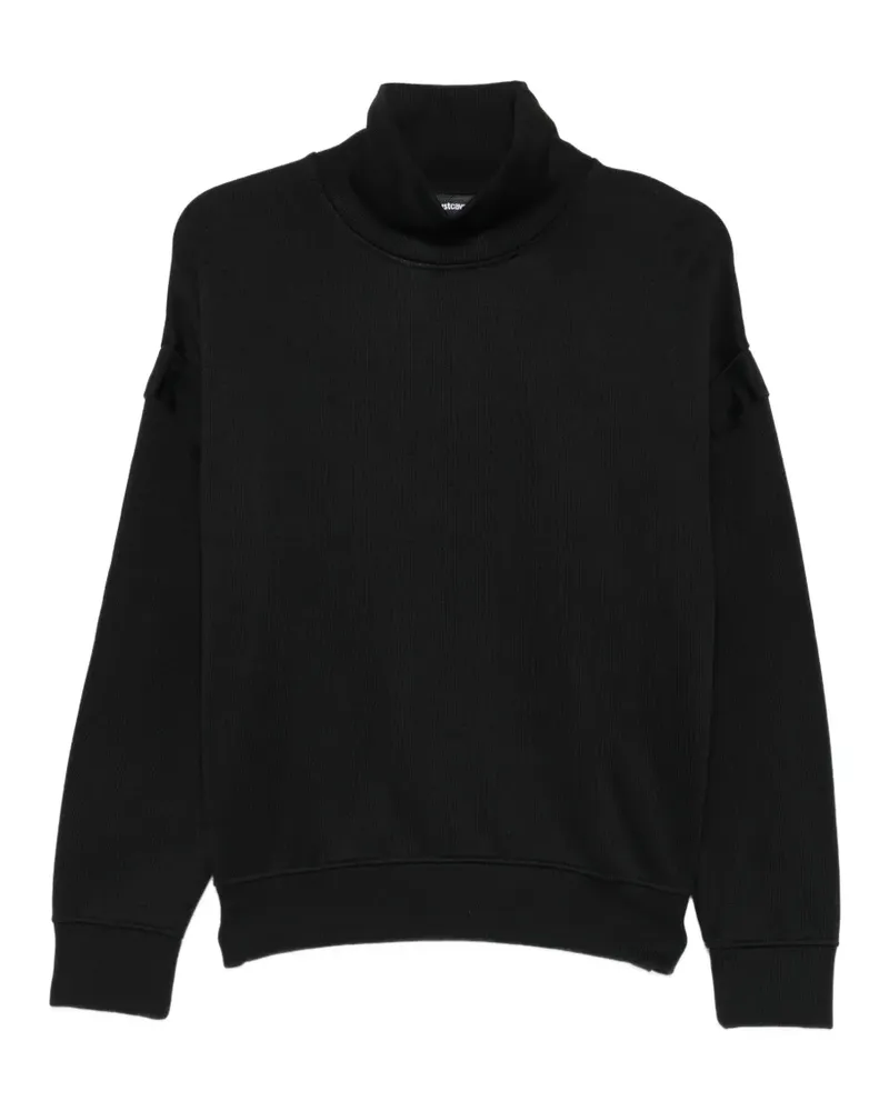 Just Cavalli Sweatshirt mit Stehkragen - Schwarz Schwarz
