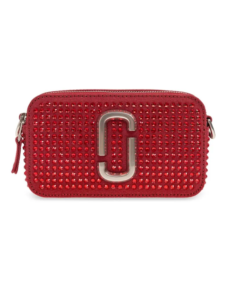 Marc Jacobs The Crystal Canvas Snapshot Umhängetasche - Rot Rot