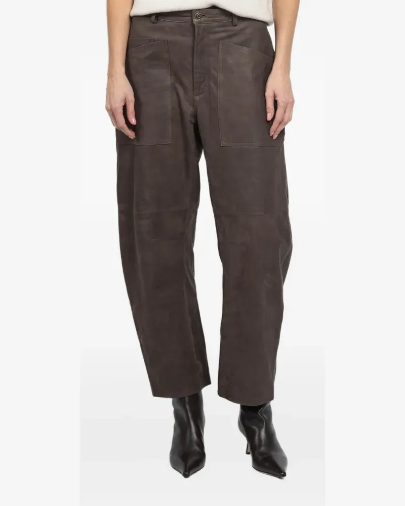Giorgio Brato Hose mit aufgesetzten Taschen - Braun Braun