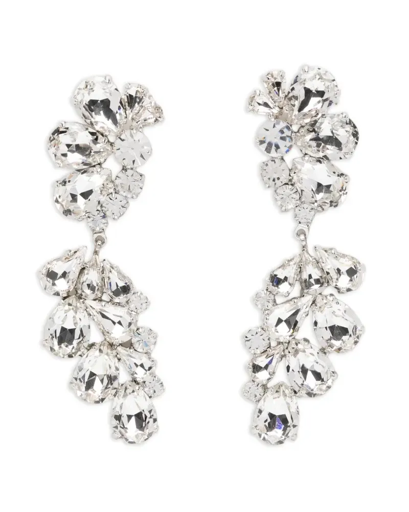 Magda Butrym crystal drop earrings - Silber Silber