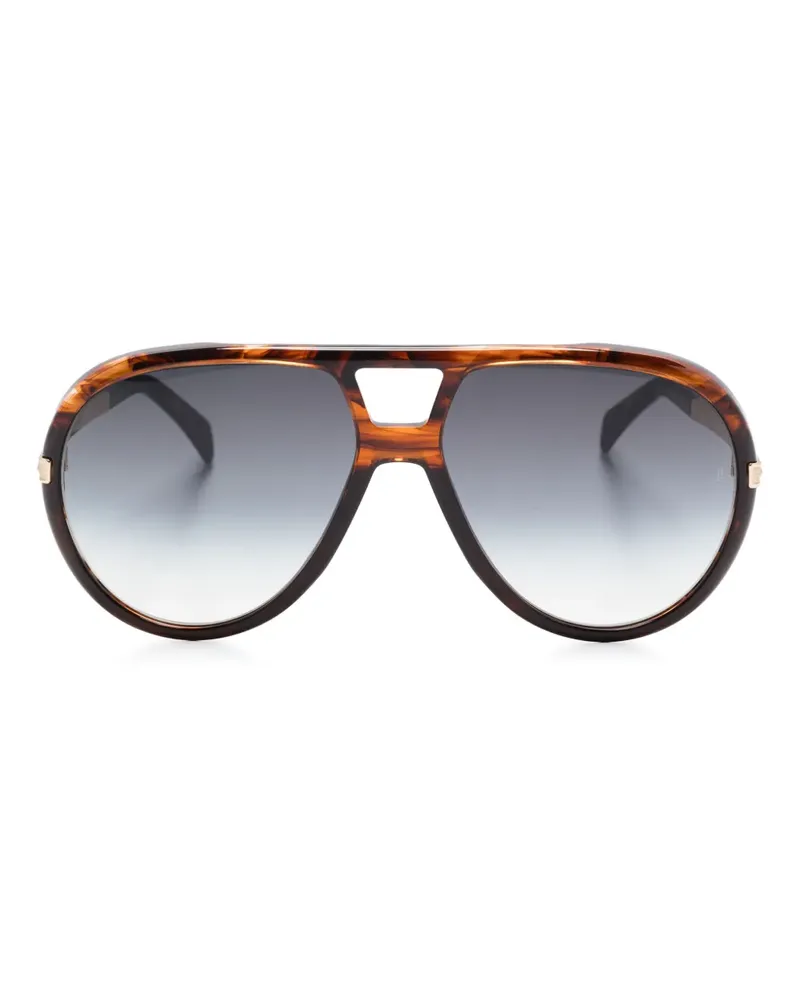 EYEWEAR by DAVID BECKHAM Getönte Pilotenbrille - Braun Braun
