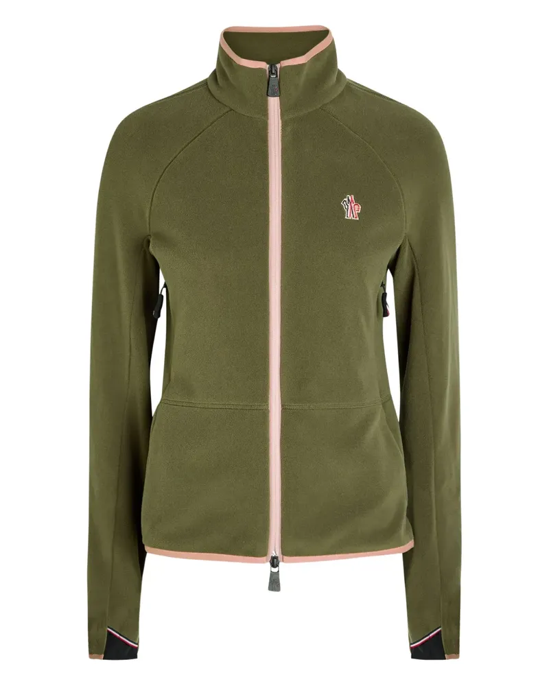 Moncler fleece zip-up sweatshirt - Grün Grün