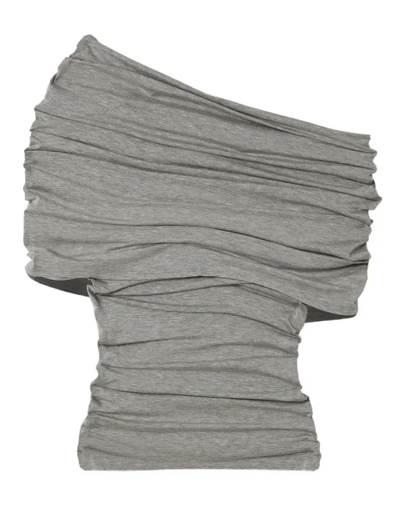 Stella McCartney Schulterfreie Bluse - Grau Grau