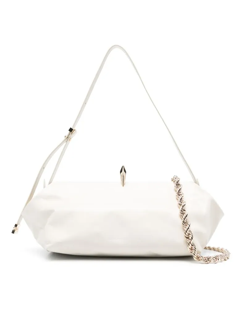 Benedetta Bruzziches Sophia' Schultertasche - Weiß Weiß