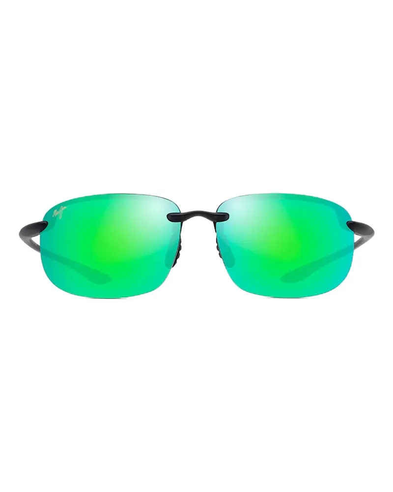 Maui Jim Hookipa X-Large rimless sunglasses - Schwarz Schwarz