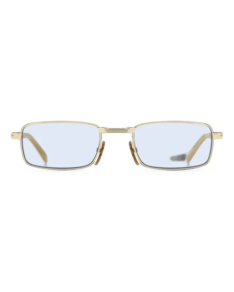 EYEWEAR by DAVID BECKHAM Origami Sonnenbrille mit eckigem Gestell - Gold Gold