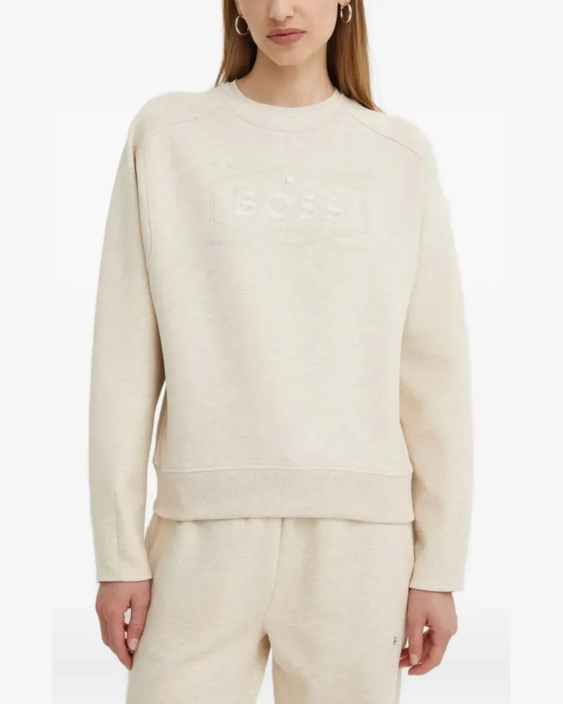 HUGO BOSS Sweatshirt mit Logo - Nude Nude