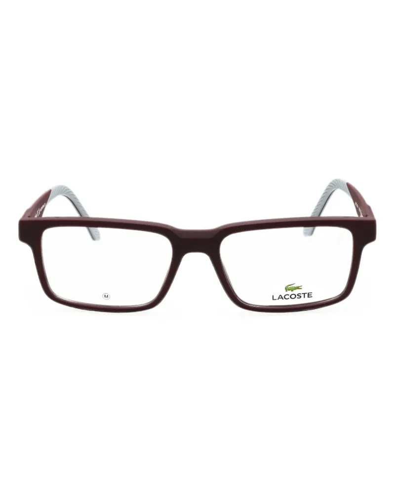 Lacoste rectangle-frame glasses - Rot Rot