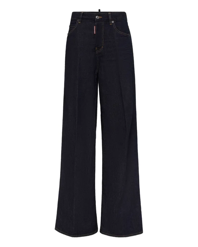 Dsquared2 Jeans mit Logo-Detail - Blau Blau