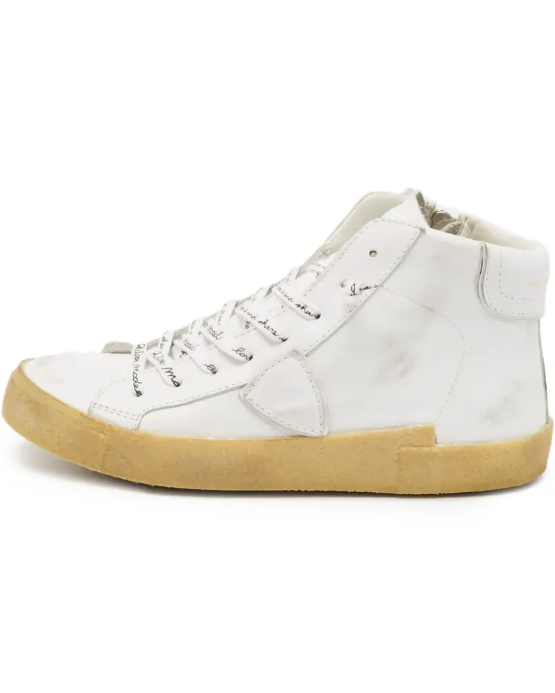 Philippe Model Sneakers aus Leder - Weiß Weiß