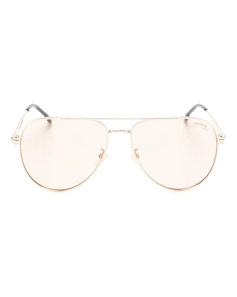 Carrera Getönte Pilotenbrille - Gold Gold