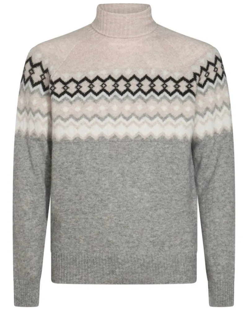 Eleventy Pullover mit Rollkragen - Nude Nude