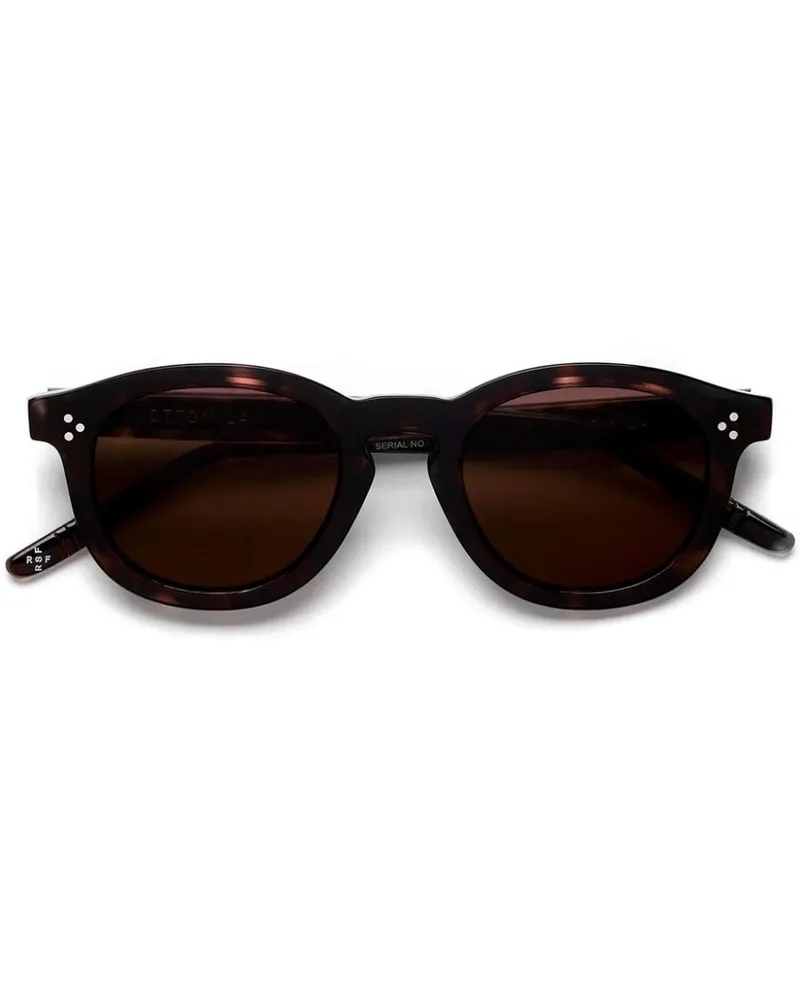 RETROSUPERFUTURE Ombra Sonnenbrille - Braun Braun