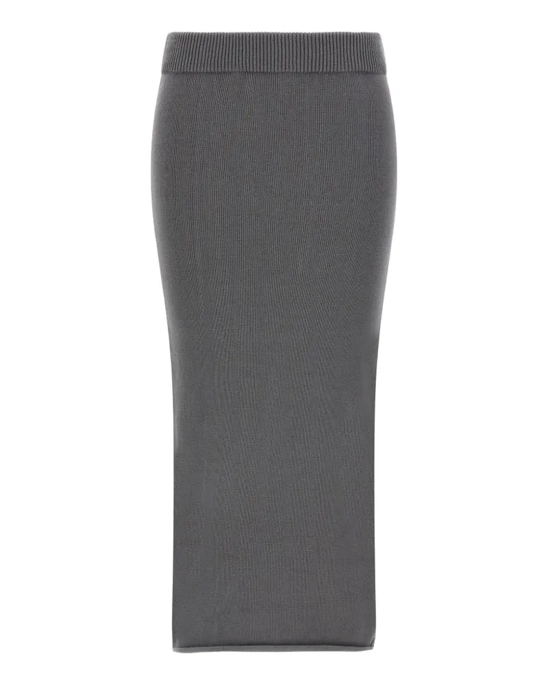 Entire Studios raw-edge pencil skirt - Grau Grau