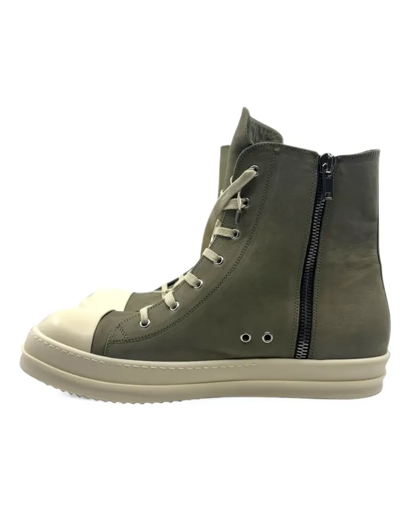 Rick Owens Ramone leather sneakers - Grau Grau