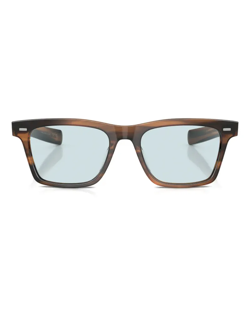 Oliver Peoples Maestro tortoiseshell-effect sunglasses - Braun Braun