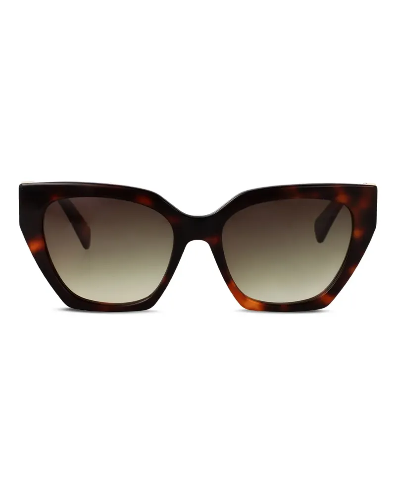 Liu Jo LJ814SR Cat-Eye-Sonnenbrille in Schildpattoptik - Braun Braun