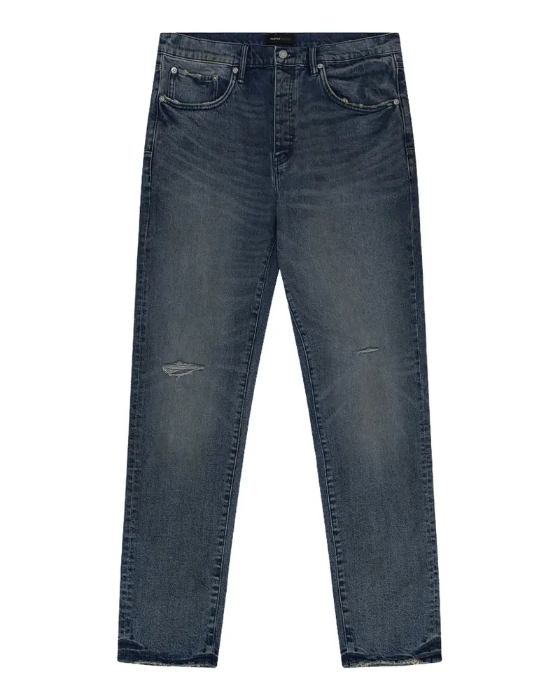 PURPLE BRAND Rough Quartz distressed jeans - Blau Blau