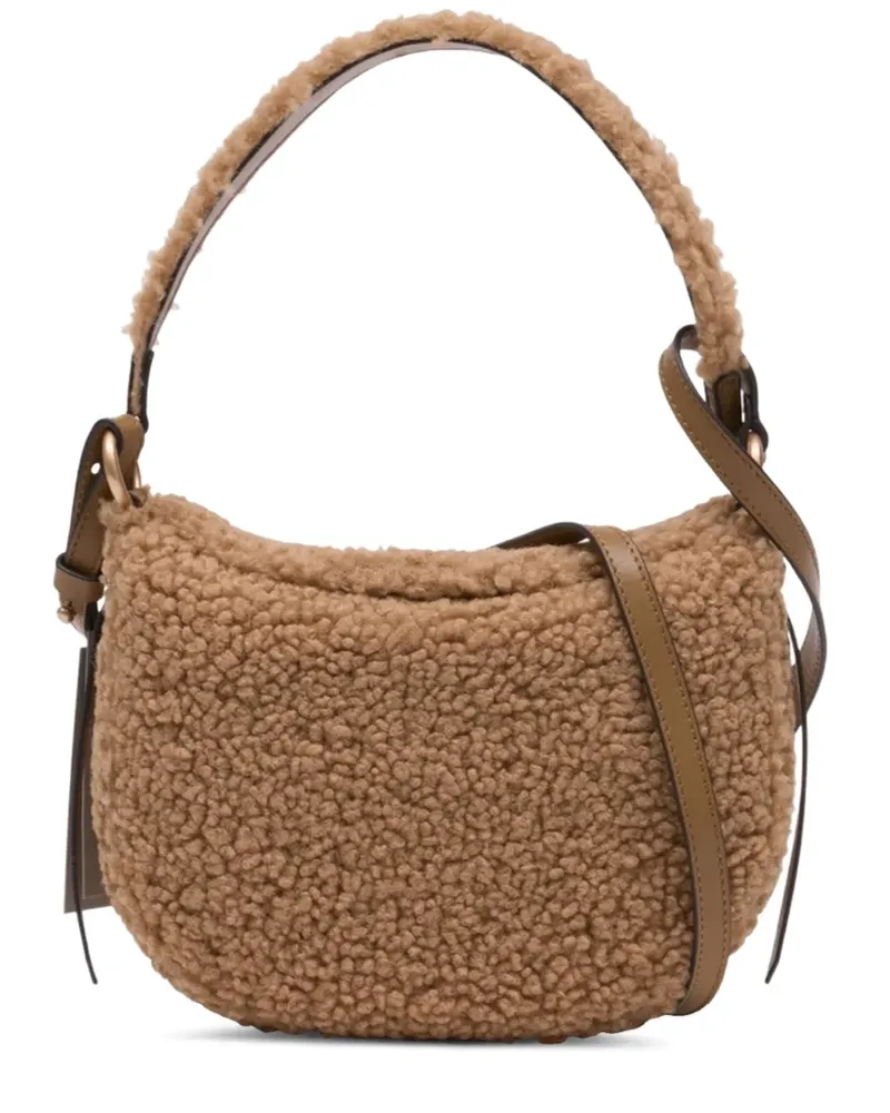 Vanessa Bruno Schultertasche mit Henkel - Braun Braun