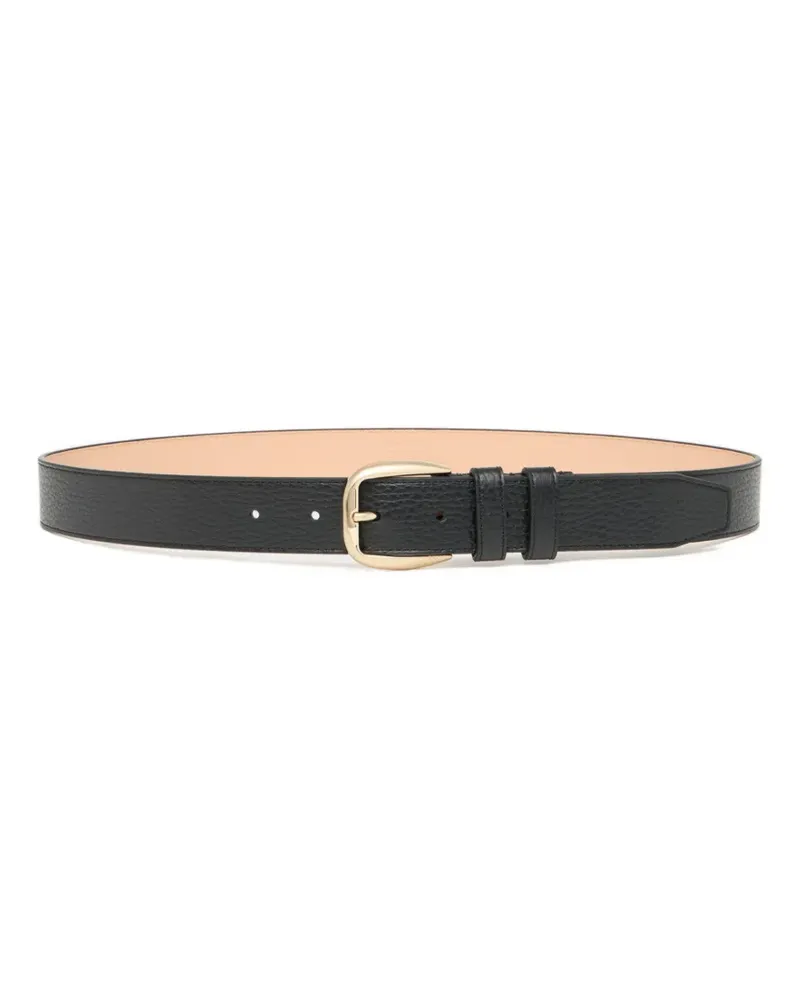 Bally grained leather belt - Schwarz Schwarz