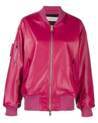 Blanca Jacke aus Kunstleder Rosa