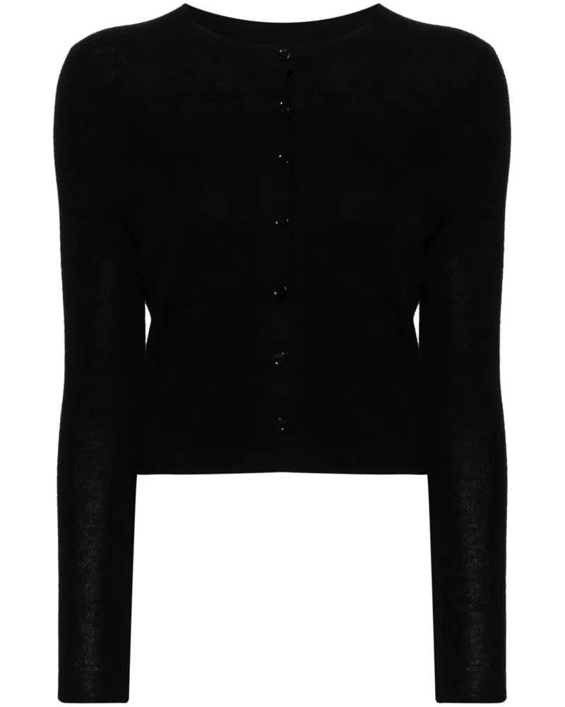 Eric Bompard Klassischer Cardigan - Schwarz Schwarz