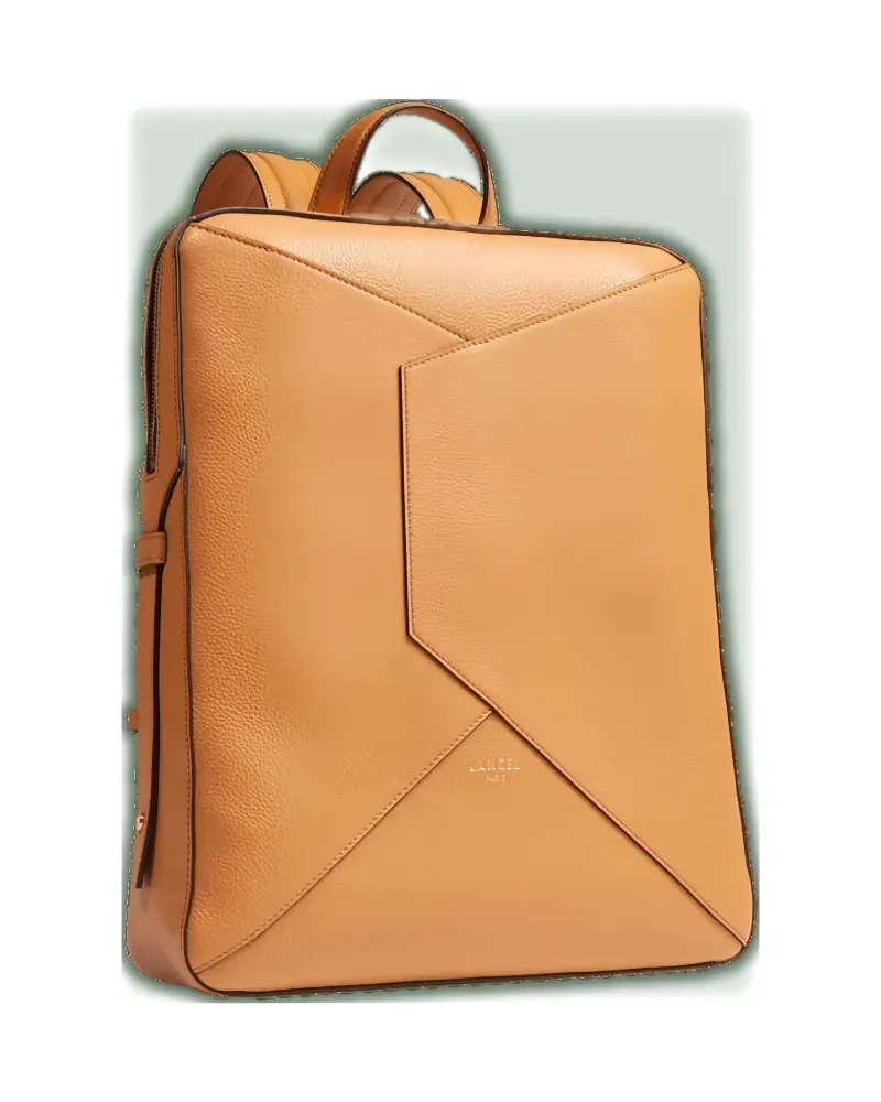 Lancel Enveloppe Rucksack aus Leder - Braun Braun