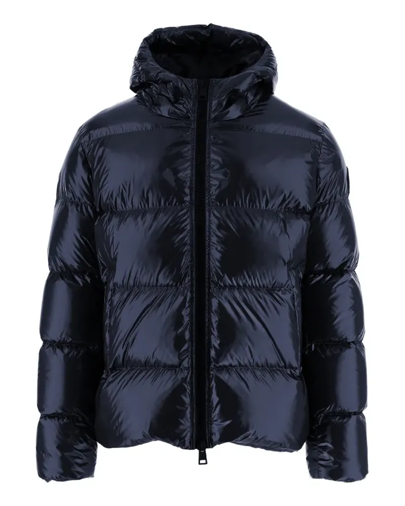 Herno quilted hooded down jacket - Blau Blau