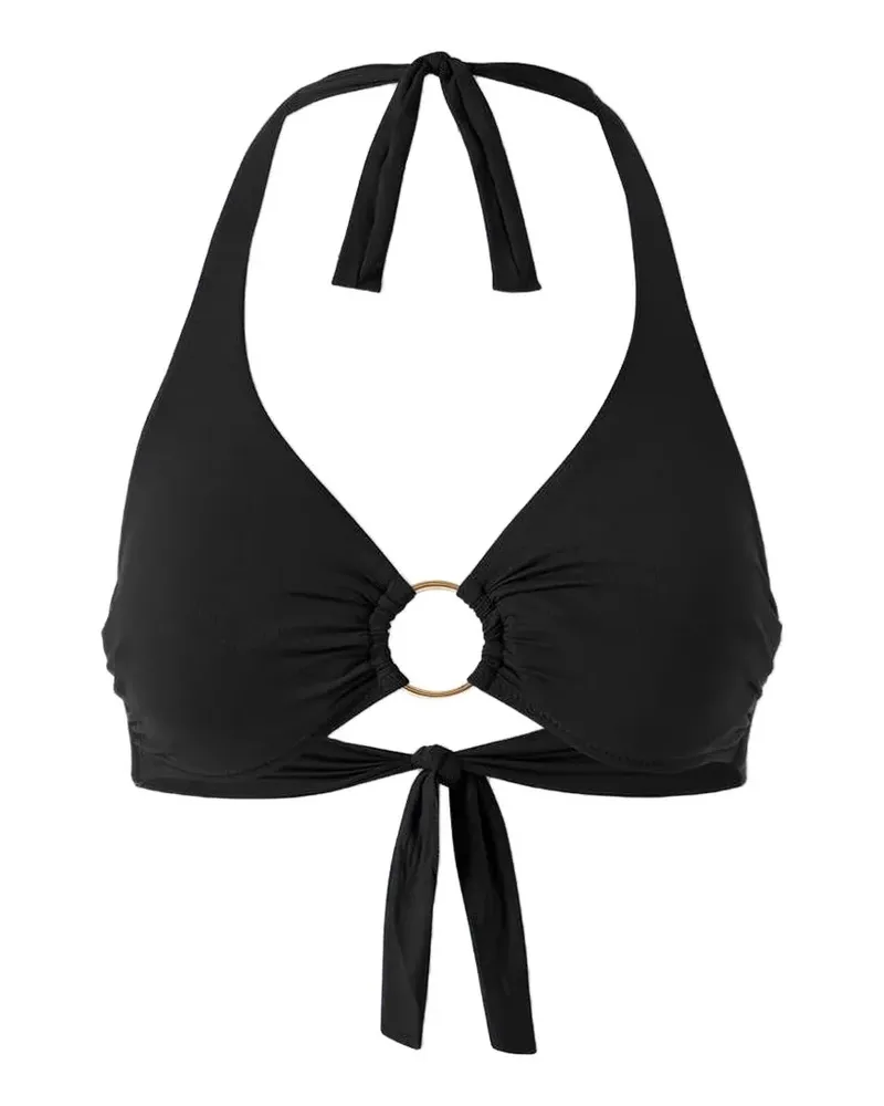 Melissa Odabash Brussels Neckholder-Bikinioberteil - Schwarz Schwarz