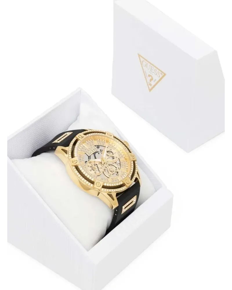 Guess King GW0537G2 48mm - Schwarz Schwarz