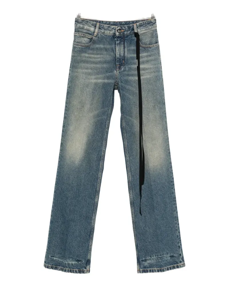 Ann Demeulemeester faded-effect jeans - Blau Blau