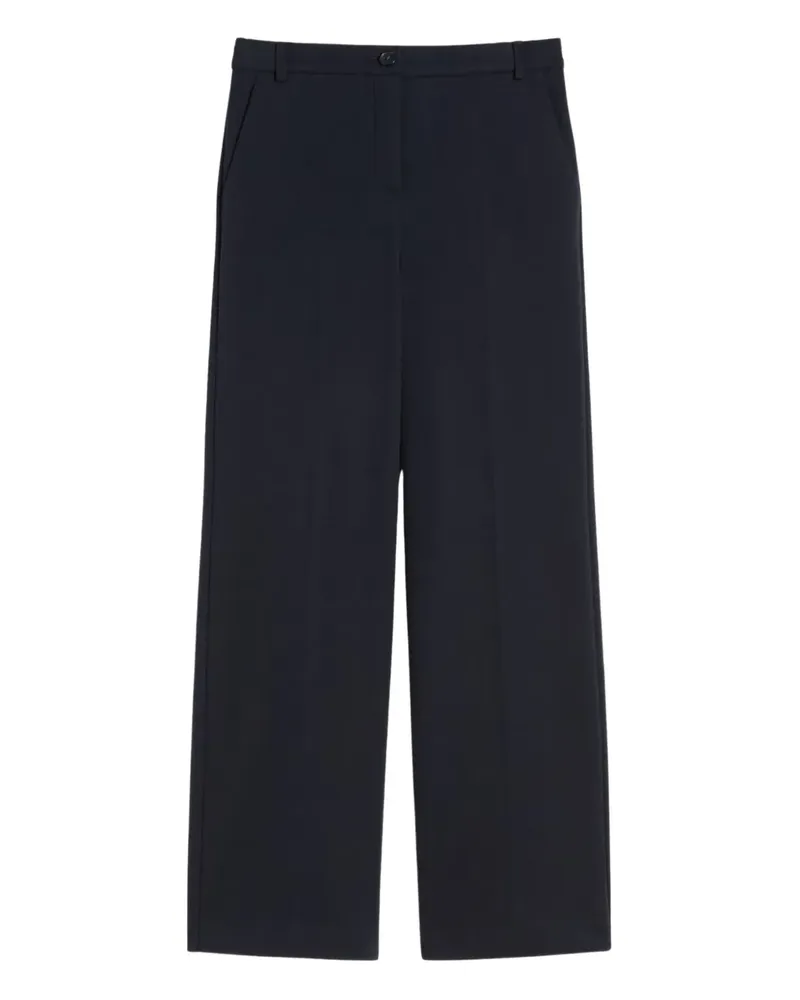 Max Mara Hose mit Stretchanteil - Schwarz Schwarz