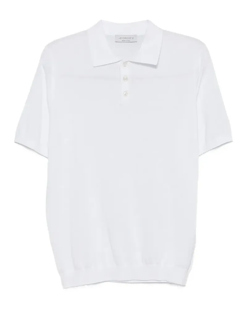 Jeordie's short-sleeve polo shirt - Weiß Weiß