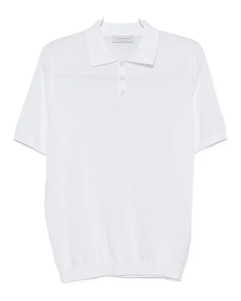 Jeordie's short-sleeve polo shirt - Weiß Weiß