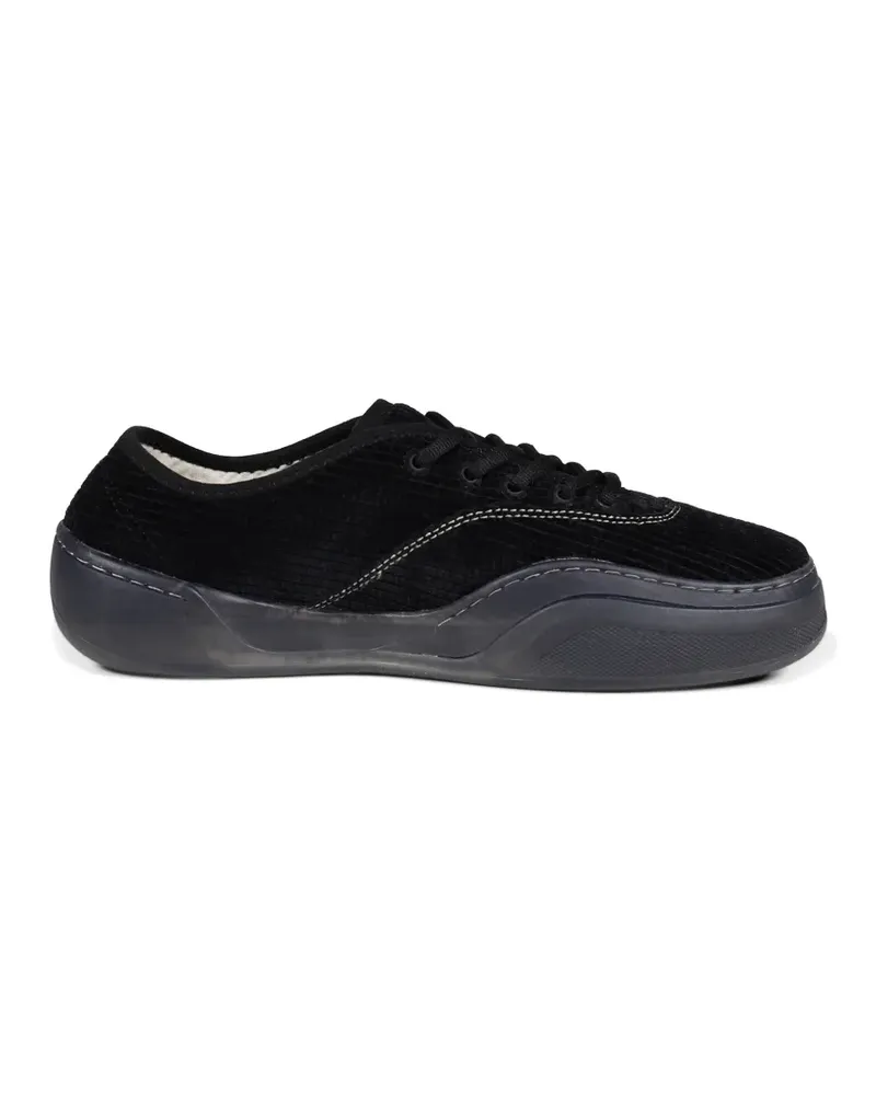 ERL Corduroy Coupe lace-up sneakers - Schwarz Schwarz