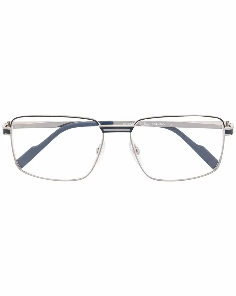 CAZAL Brille mit eckigem Gestell - Silber Silber