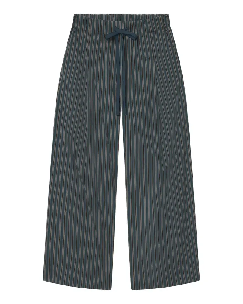 A.L.C. A C. Gestreifte James Wide-Leg-Hose - Blau Blau