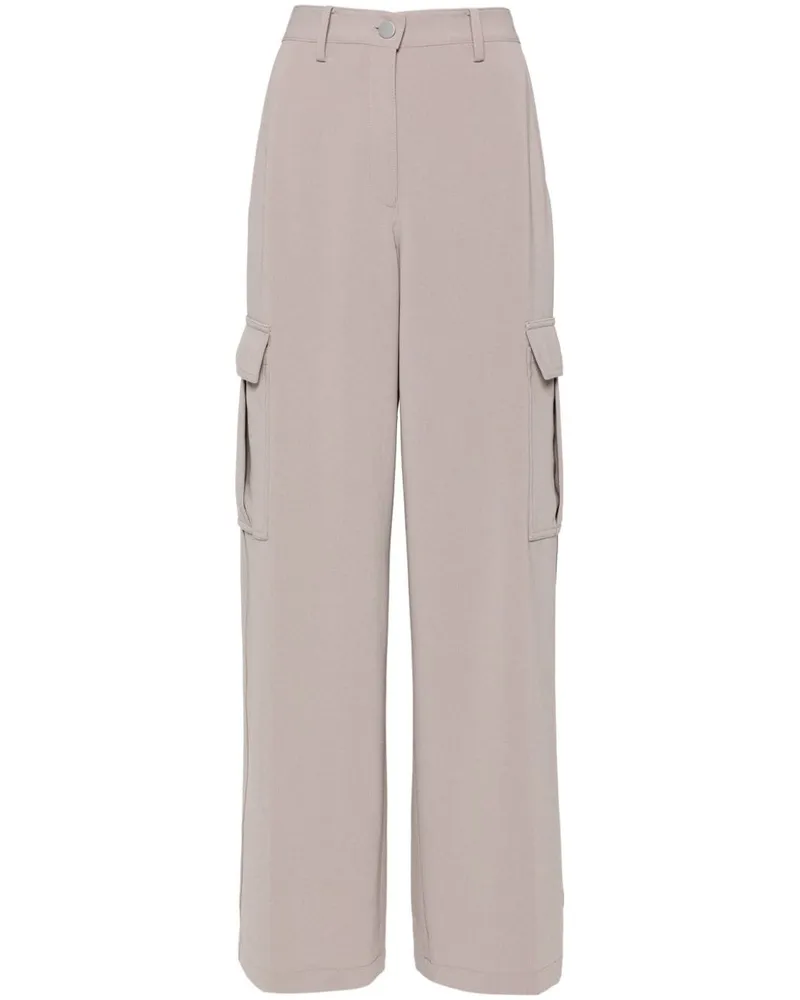 Theory Cargohose mit weitem Bein - Grau Grau