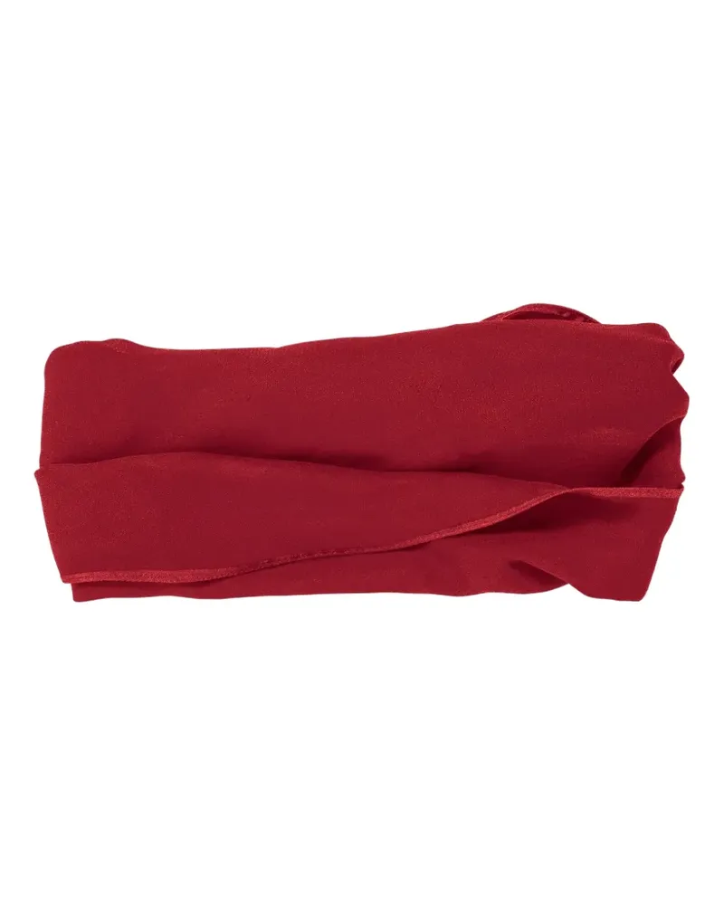 Jennifer Behr Kaylee Haarreif mit Satinbesatz - Rot Rot
