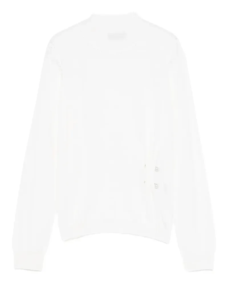 Liu Jo Pullover mit Perlenverzierung - Nude Nude