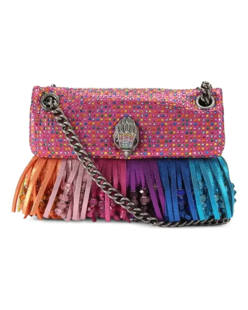 Kurt Geiger mini fringed shoulder bag - Rosa Rosa