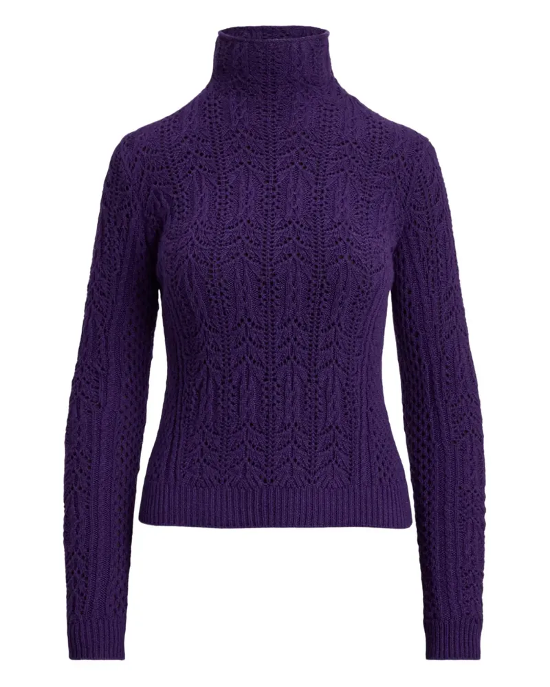Ralph Lauren Pullover mit Stehkragen - Violett Violett