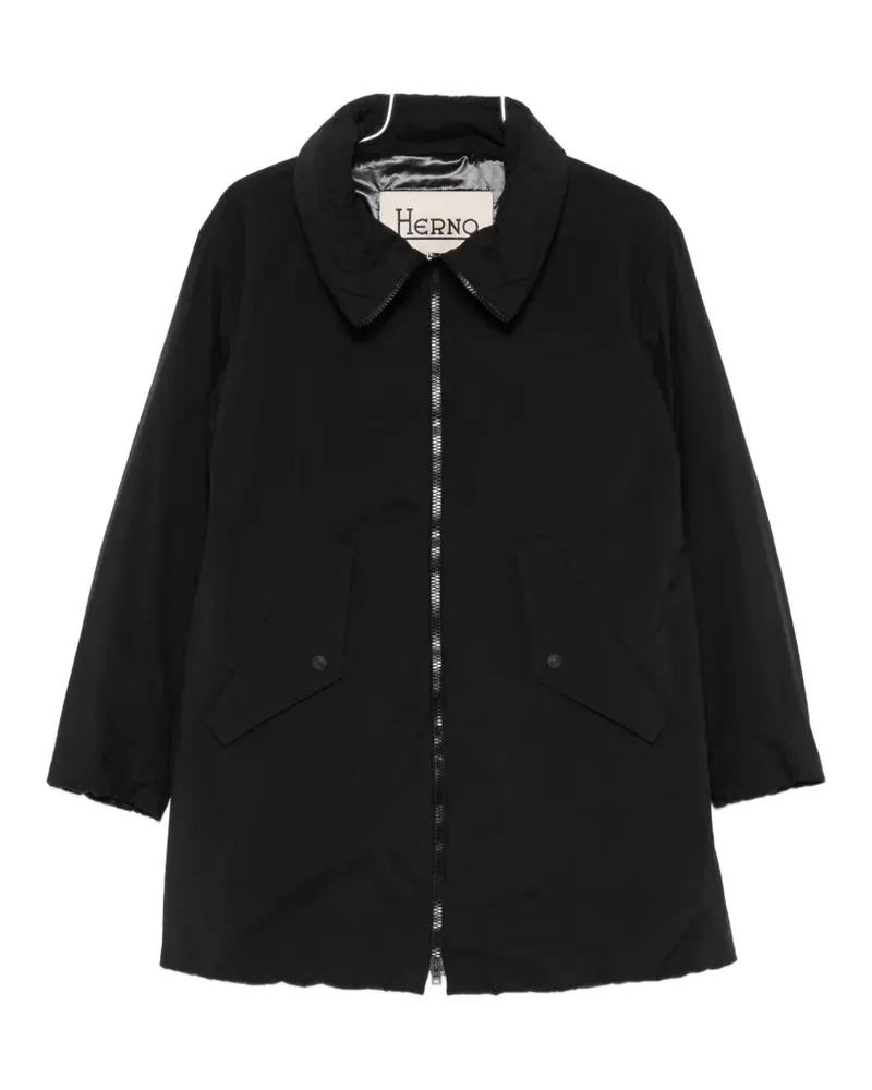 Herno zip-up jacket - Schwarz Schwarz