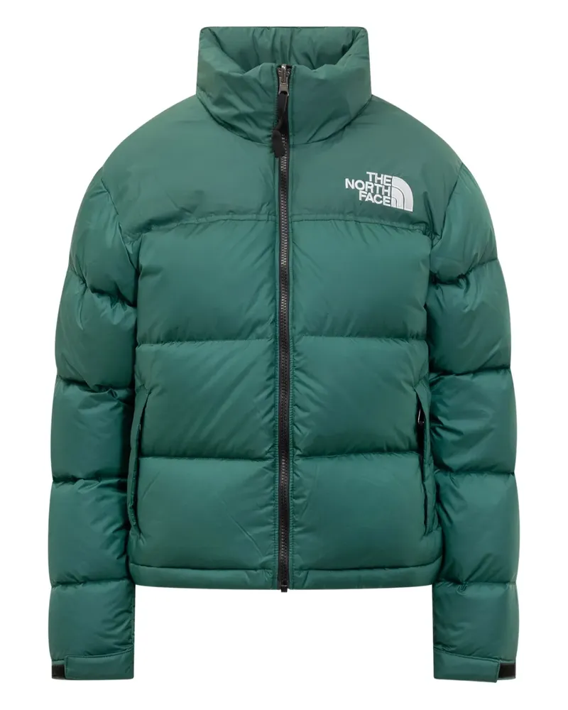 The North Face logo-detail puffer jacket - Grün Grün